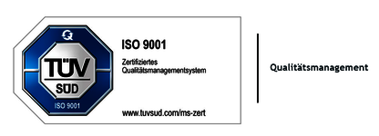 ISO 9001 Zertifiziertes Qualitätsmanagementsystem